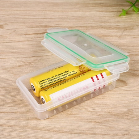 

QWANG Battery Case for 18650 18350 - Waterproof & Dustproof Storage Holder Box New