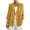 Style-11-Yellow, variant on Summer Linen Blazer Jacket for Women Long Sleeve Lightweight Suit Coats Dressy Cotton Work Blazers Cardigans Yellow S