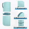 thumbnail image 4 of Unique Bargains 1 Pcs Toothbrush Case Traveling Toothbrush Holders Case PP Sky Blue 21x7x8cm, 4 of 6