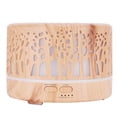 thumbnail image 2 of Difusor De Aceite Esencial ANGGREK Humidificador LED Coloridos Grano De Madera 700ml 100-240V, 2 of 8