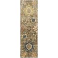 thumbnail image 2 of Addison Rugs Mayfield Premium Machine Washable Traditional Global Brown Runner Rug, 2'3" x 7'6", 2 of 6