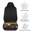 thumbnail image 5 of Pofeuu Gold Glittering Stars Print Automotive Car Seat Covers Flat Cloth Full Set Seat Covers,Car Seat Covers front seats for Cars Trucks and SUVs(Two packs), 5 of 7