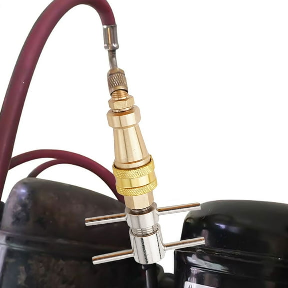 1/4 Inch FNPT Refrigerator Quick Coupling Brass Washer Quick Connect Tool