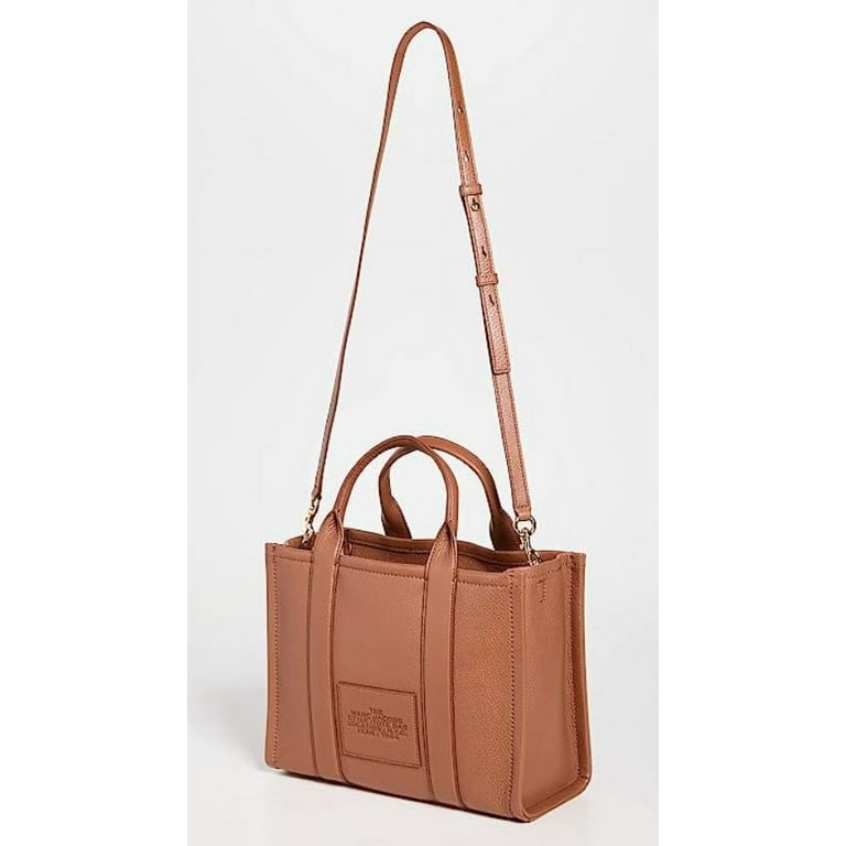 MARC JACOBSレザー ミニ トートバッグ ARGAN OIL Amazon.com: Marc Jacobs The Leather Medium Tote Bag, Argan