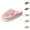 Pink, variant on Fuzzy Slippers for Women Plush Cozy Holiday Gift Slides Couple Women's Winter Indoor Home Plus Velvet Warm Thick Bottom Non Slippers