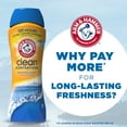 thumbnail image 4 of ARM & HAMMER Clean Scentsations In-Wash Scent Booster, Laundry Scent Booster Purifying Waters scent, 45 Oz (2 Pack), 4 of 5