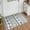 White, variant on Lahome Decor 2'x 3' Modern Moroccan Trellis Rug,Area Rug Shaggy High Pile for Living Room,Washable Rugs,Moroccan Area Rug Soft Geometric Carpet,Non-Slip Rubber Backing,Indoor Rug for Bedroom,Black