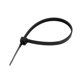 thumbnail image 2 of Bridas de cable de nylon autolock de 2 mm, color negro, 100 piezas, 2 of 3