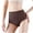 Coffee, variant on Women Seamless High Waisted Briefs Tummy Control No Show Underwear