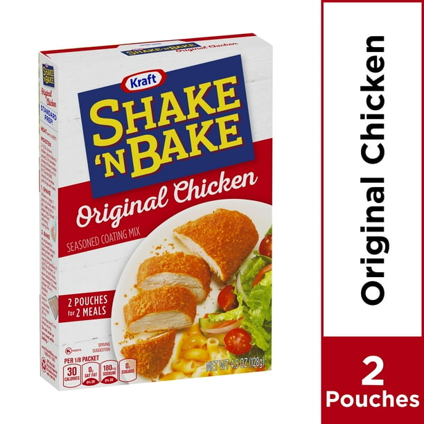 Kraft Shake 'N Bake Original Chicken Seasoned Coating Mix, 2 ct