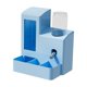 thumbnail image 3 of Alimentador automático 3 en 1 para hámsteres, dispensador automático, accesorios para mascotas, portátil Botella azul de 80 ml, 3 of 9