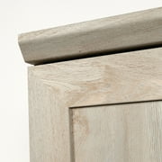 Sauder HomePlus 2-Door Storage Cabinet, Chalked Chestnut Finish