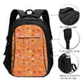 thumbnail image 3 of Cauagu Spider Print Travel Laptop with USB Charging Port,Extra Large Backpack College Backpack Business Work Bag Casual Daypack Perfert for Men Women, 3 of 7