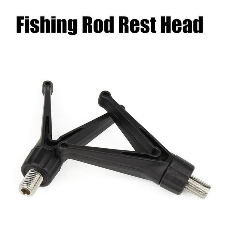 BTOER 1/2/4pcs Carp Fishing Rod Rest Head Rod Holder Bracket Head V Shape  Pole Stand