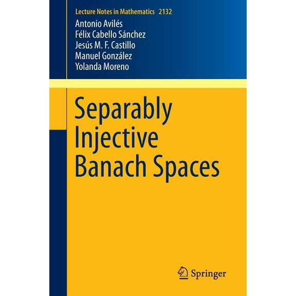 Lecture Notes in Mathematics Separably Injective Banach Spaces, Book 2132, (Paperback)