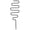 A, variant on XINGXIANG-1pc Rustproof Iron Stakes, Bendable Metal Climbing Support Frame for Indoor Outdoor Garden (F)