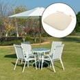 thumbnail image 4 of Kitchen Chair Cushions Pads with Ties,Non Slip Memory Foam Dining Chair Pads and Beige, 4 of 8