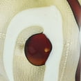 thumbnail image 6 of GlassOfVenice Murano Glass Wavy Vase - Cream and Coffee Circles, 6 of 7