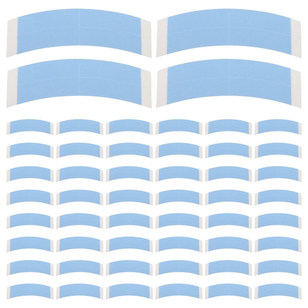48 Uds hojas adhesivas para pelucas cinta para pelucas cintas para pelucas de encaje cinta para pelucas pegamento para el cabello para pelucas adhesivo para pelucas cintas de soporte frontal de encaje