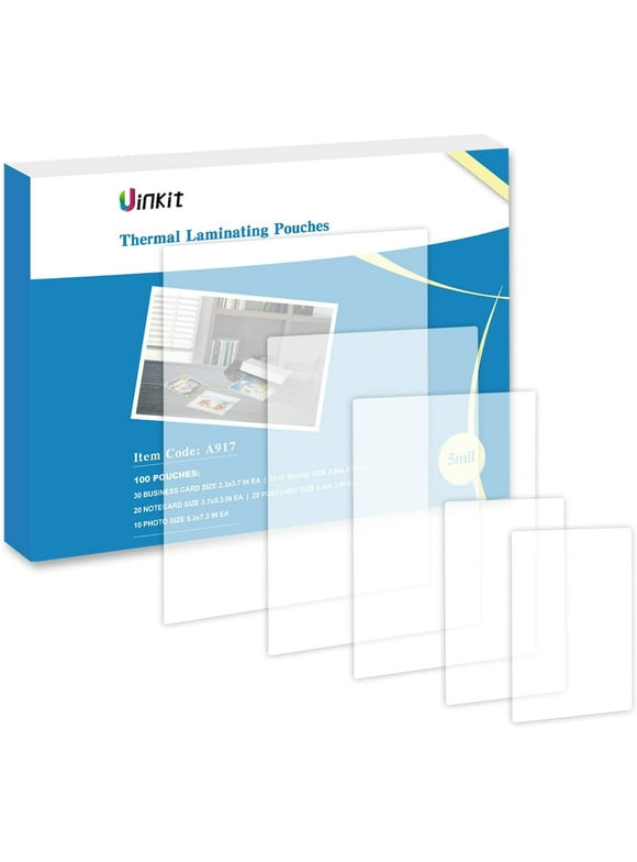 Laminating Pouches & Sheets in Laminators & Laminating Supplies