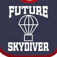 thumbnail image 4 of Inktastic Skydiving Future Skydiver Boys or Girls Baby Bib, 4 of 4