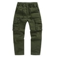 thumbnail image 2 of Ceisia Pantalon Cargo Imperméable Doublé Tendance pour Hommes pour Activités Extérieures Randonnée Ski d'Hiver, 2 of 6