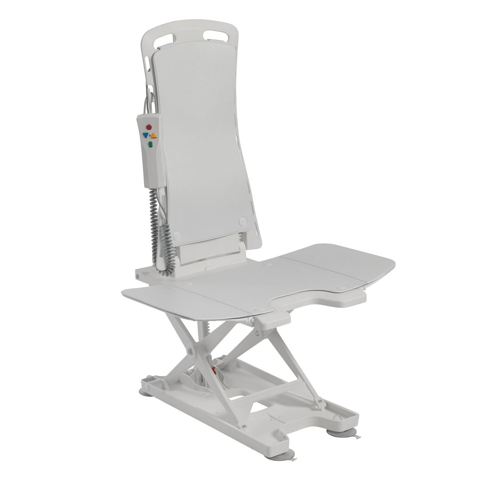 Drive Medical Bellavita Tub Chair Seat Auto Bath Lift, White