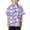 Purple, variant on Kiijoy Toddler Boys Hawaii Beach Button-Down Shirt Summer Short Sleeve Shirt, Sizes 3-13