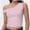 Pink, variant on Womens Off The Shoulder Tops Sleeveless Shirts Going Out Crop Tank Tops Slim Fitted Summer Outfits