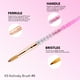 thumbnail image 3 of Pincel acrílico Kiara Sky #8 100% puro Kolinsky Pink, 3 of 6