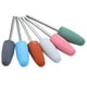 thumbnail image 4 of 6pcs Pulidor De Silicona Nail Bits Para Eléctrica shamjiam Broca de pulido de uñas de silicona, 4 of 8