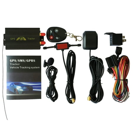 Car GPS Tracker GSM/GPRS Tracking Device Remote Control ...