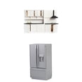 thumbnail image 1 of 1/12 Dollhouse Miniature Furniture Conjunto De Cocina Deluxe Fridge, 1 of 9