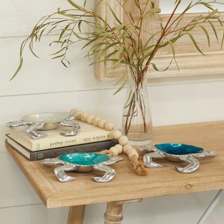 

Studio 350 Silver Aluminum Coastal Serving Bowl Fish and sea animals (Set of 3) - 3 ASST 8 W 1 H - 3 ASST 8 W 1 H