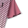 thumbnail image 4 of Zylanna Men's Polo Shirts, Short Sleeve Quick-Dry Moisture Wicking Casual Performance Tops for Golf Wine, 4 of 7