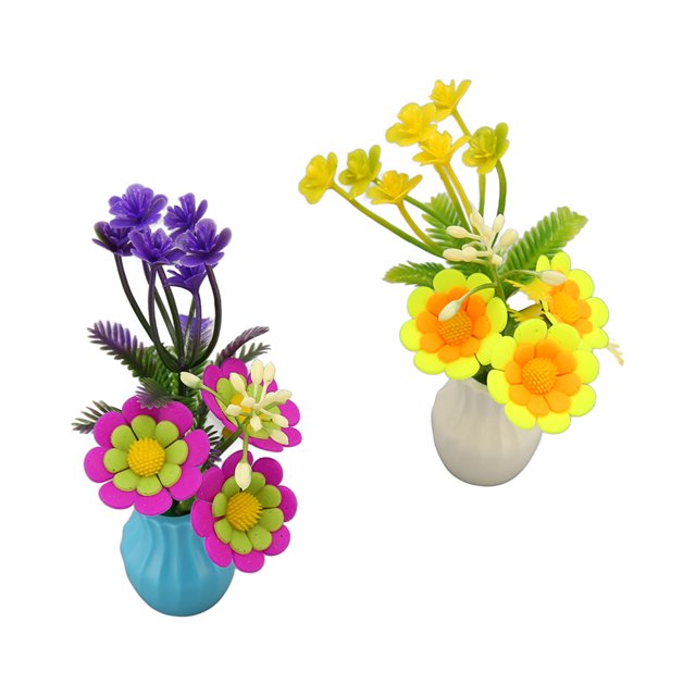 Aquarium Plants, Bright Colors Fish Plants 2 Pieces Fluorescent Effects For Table Shelf