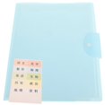 thumbnail image 3 of Blue Transparent Storage Bags for Test Papers and Bills Portable Folder A3 Size, 3 of 5