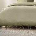 thumbnail image 2 of Yard Mallow Tie Detail Cotton Bow Duvet Cover Set, 2 of 4