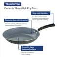 thumbnail image 6 of Tramontina PrimaWare Ceramic Gray Saut Pan Set, 2 Piece, 6 of 6