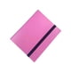 thumbnail image 3 of Carpeta de tarjetas coleccionables, hojas de doble cara con correa elástica Rosa, 3 of 9