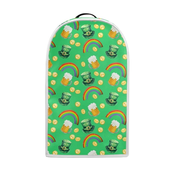 HELLHERO St. Patrick's Day Green Top Hats Blender Dust Cover for Home Kitchen Indoor Waterproof Easy to Clean Blender Covers