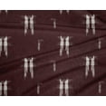 thumbnail image 4 of oneOone Polyester Lycra Fabric Ikat Style Kasuri Printed Fabric 1 Yard 56 Inch Wide, 4 of 4
