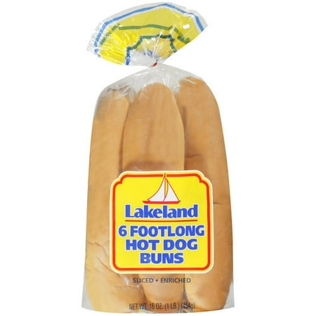 Lakeland Footlong Hot Dog Buns Lakeland Footlong Hot Dog Buns