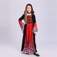 thumbnail image 5 of 5-14Y Boys Girls Halloween Costumes Kids Grim Reaper Costume Set Scary Ghost Cosplay Outfit Halloween Party Favors Gifts(Glowing Glasses Optional), 5 of 7