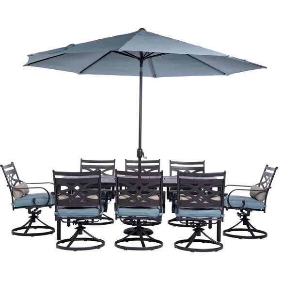 Dining Table, Patio Set for 8