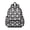 Baseballs and Bows, variant on Baseballs and Bats Light Gray Pattern Backpack for School, Cute School Bag with Adjustable Shoulder Straps and Padded Back, 13.4"x11"x4.7"
