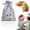 Clear, variant on 2026 Christmas Gift Bags, Festive Xmas Sacks for Presents, Holiday Candy Storage Bags, Decorative Wrapping Bags for Home Decor, Family Giving, Parties and Celebrations(Style A)