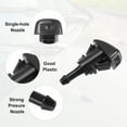 thumbnail image 4 of Unique Bargains 4 Pcs Car Windshield Washer Nozzle Wiper Spray Jet Fit for Dodge for Ram 1500 Pickup Black, 4 of 6