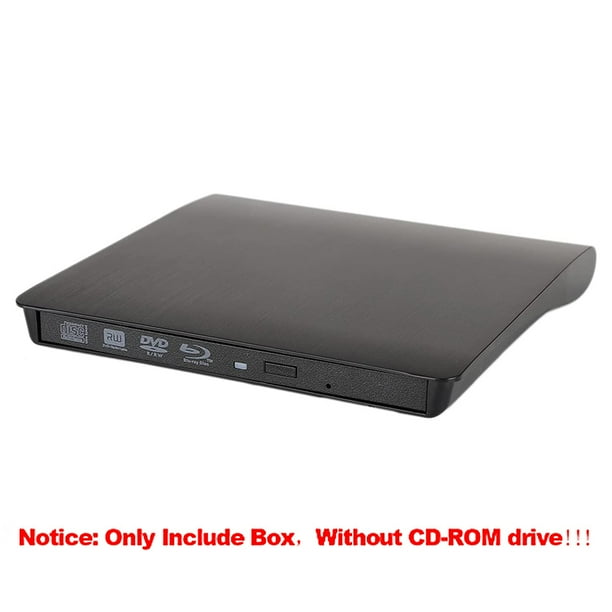 Estuche externo para unidades ópticas de reproductor de CD-ROM RW de DVD para computadora portátil de escritorio