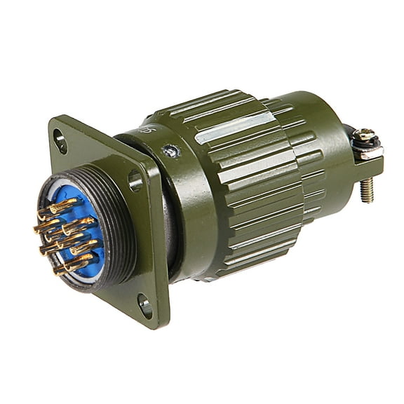 Aviation Connector, 20mm 10P 10A Y2M-10 Waterproof Male Wire Panel Power